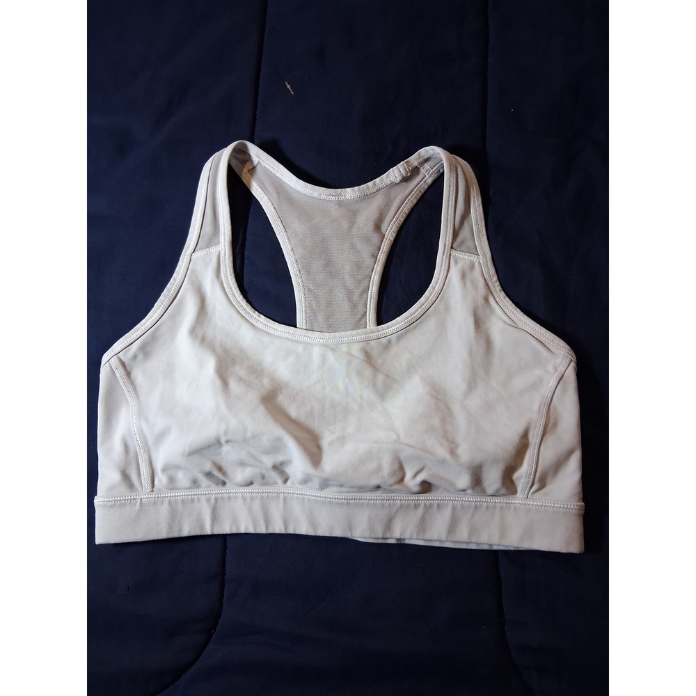 Lululemon Womens Purple Sports Bra Size 8 Racerback Stretch Running Yoga